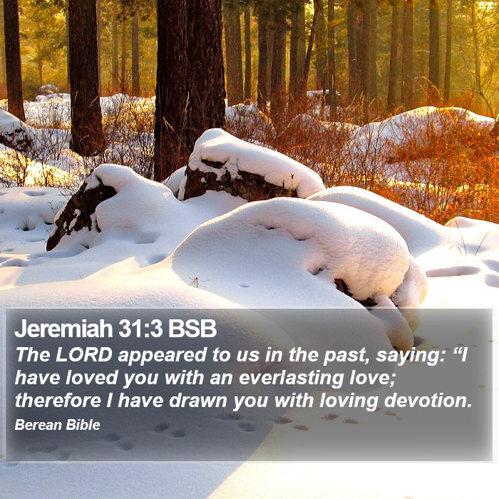 Jeremiah 31:3 BSB Bible Study