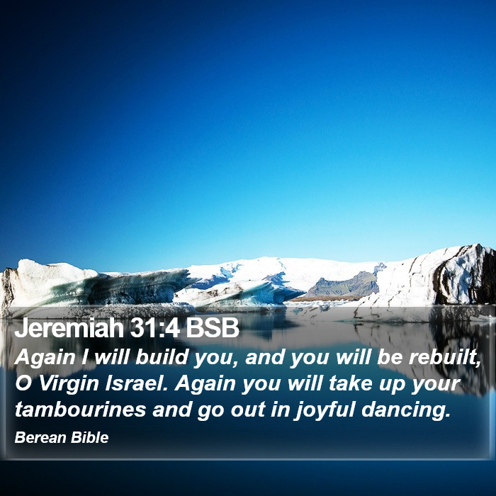 Jeremiah 31:4 BSB Bible Study