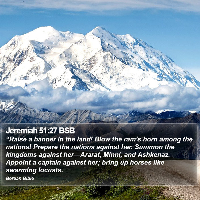 Jeremiah 51:27 BSB Bible Study