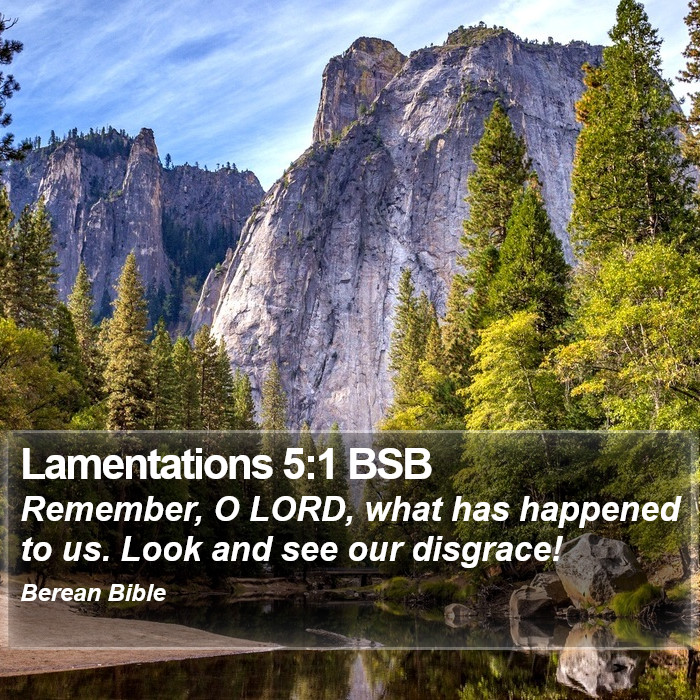 Lamentations 5:1 BSB Bible Study