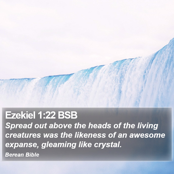 Ezekiel 1:22 BSB Bible Study