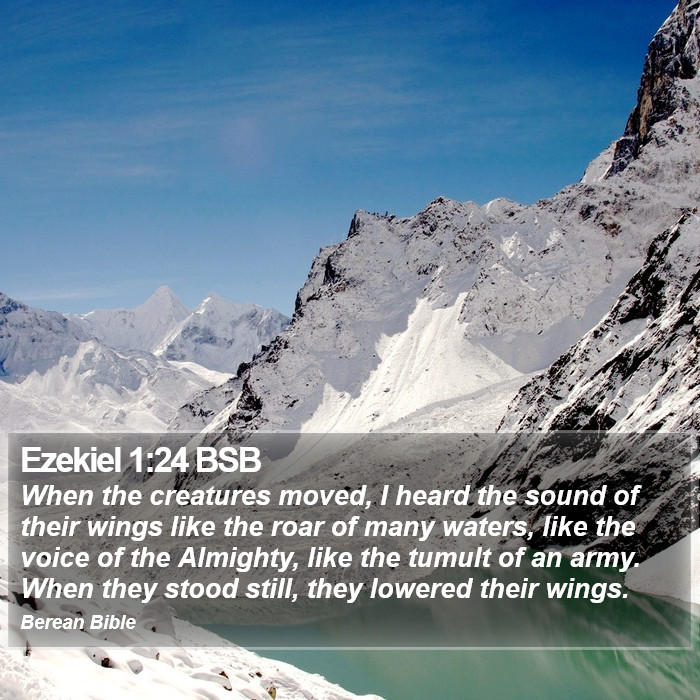 Ezekiel 1:24 BSB Bible Study