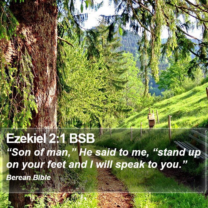 Ezekiel 2:1 BSB Bible Study