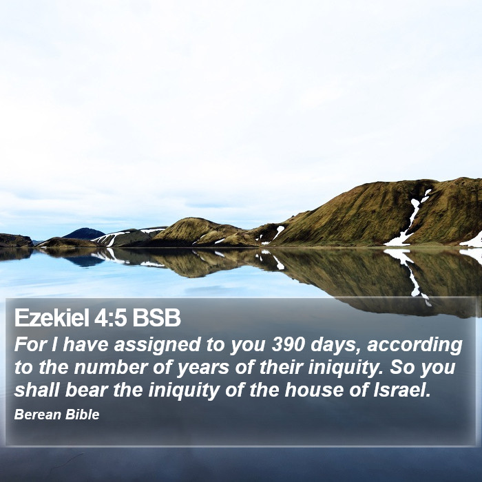 Ezekiel 4:5 BSB Bible Study