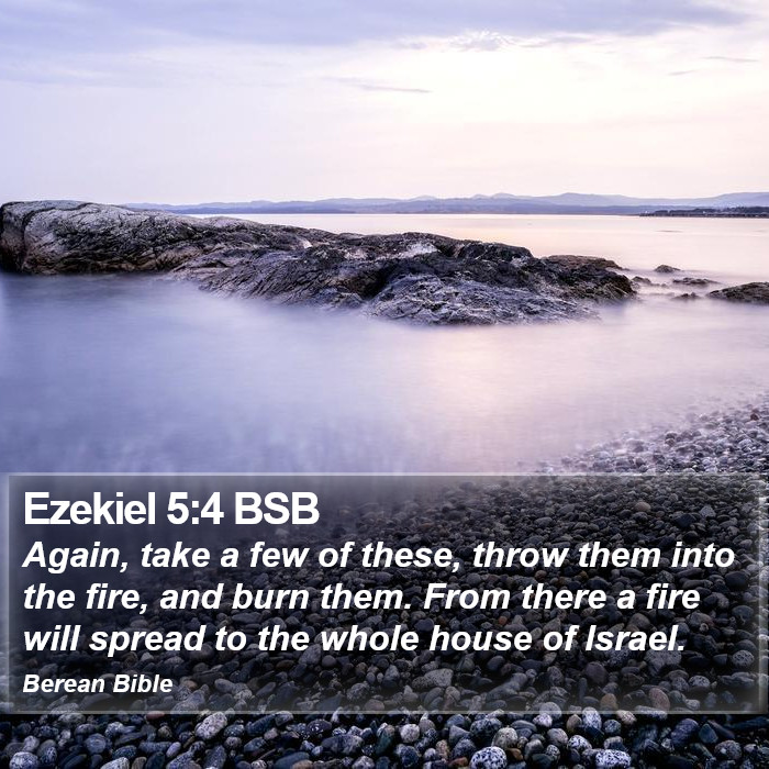 Ezekiel 5:4 BSB Bible Study