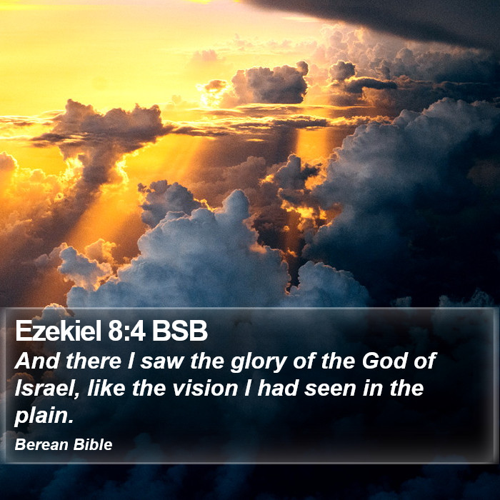 Ezekiel 8:4 BSB Bible Study