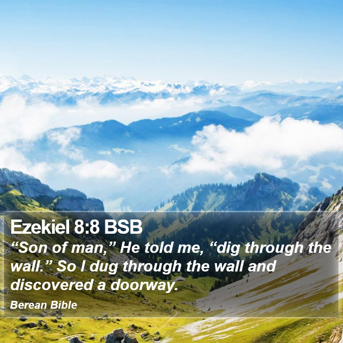 Ezekiel 8:8 BSB Bible Study