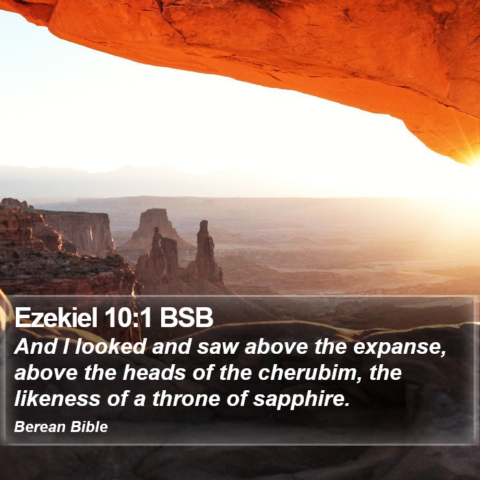 Ezekiel 10:1 BSB Bible Study