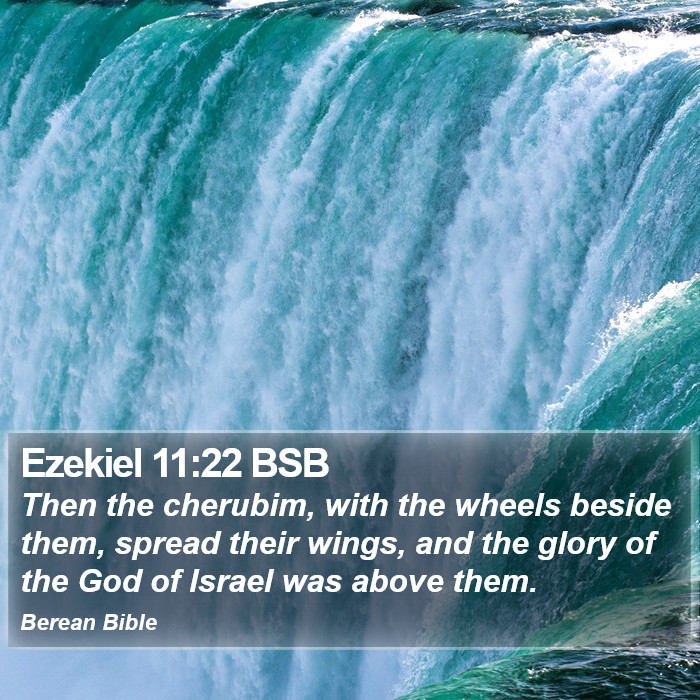 Ezekiel 11:22 BSB Bible Study