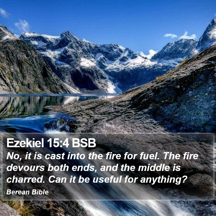 Ezekiel 15:4 BSB Bible Study