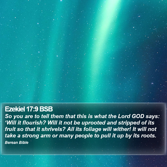 Ezekiel 17:9 BSB Bible Study