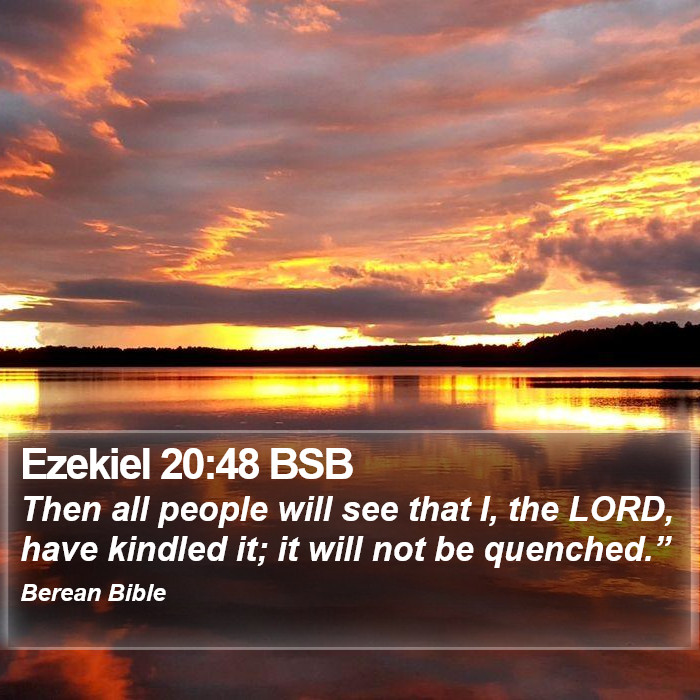 Ezekiel 20:48 BSB Bible Study