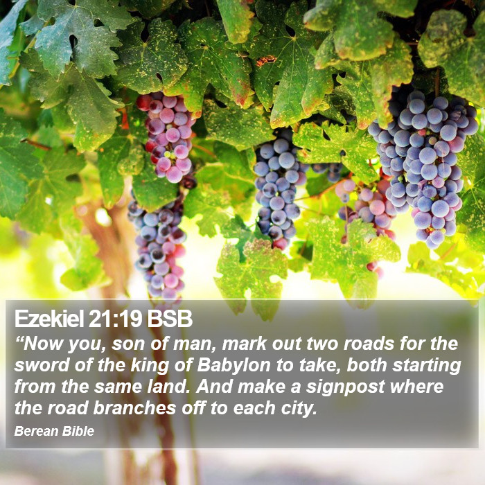 Ezekiel 21:19 BSB Bible Study