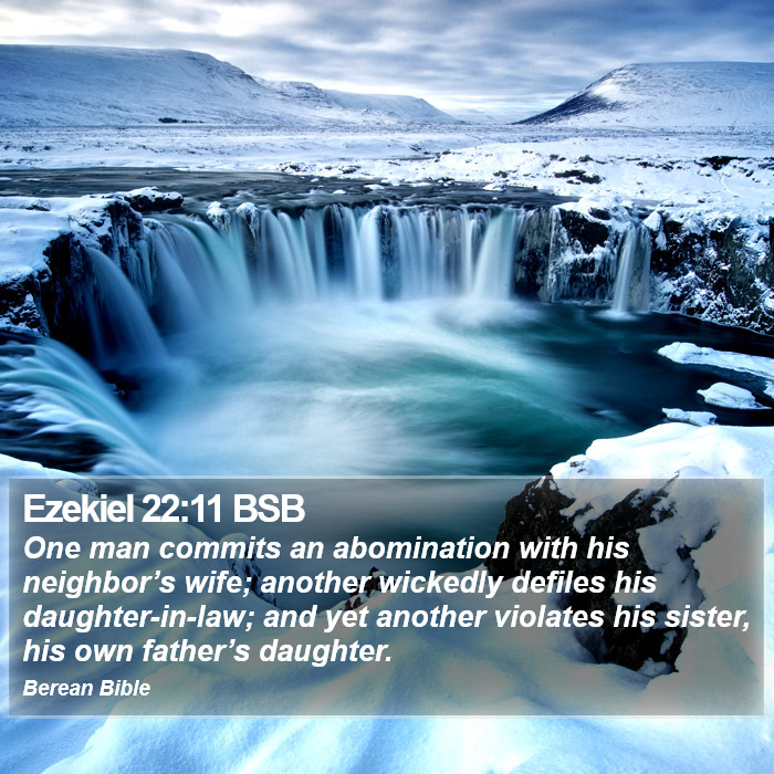 Ezekiel 22:11 BSB Bible Study