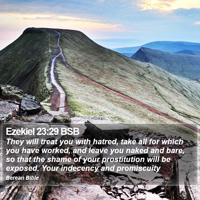 Ezekiel 23:29 BSB Bible Study