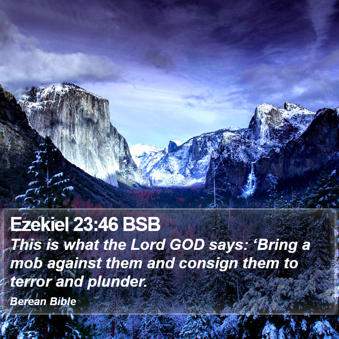 Ezekiel 23:46 BSB Bible Study