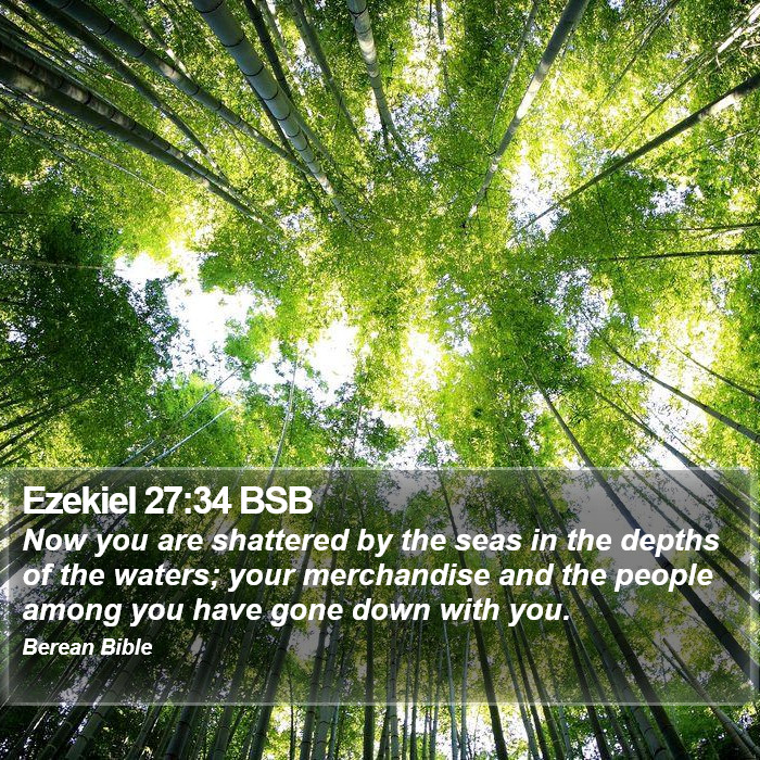 Ezekiel 27:34 BSB Bible Study