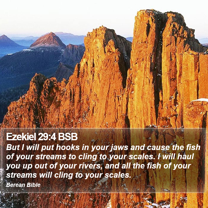 Ezekiel 29:4 BSB Bible Study