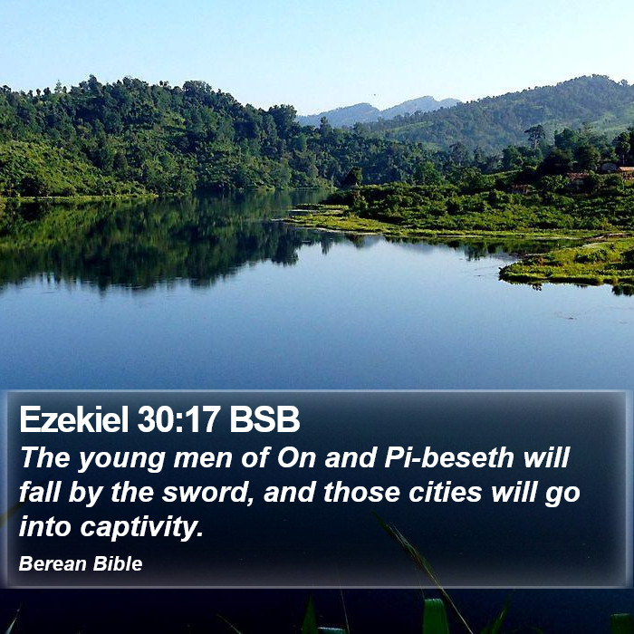 Ezekiel 30:17 BSB Bible Study