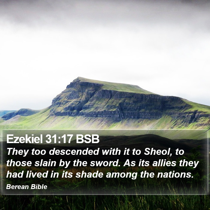 Ezekiel 31:17 BSB Bible Study