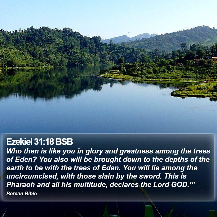 Ezekiel 31:18 BSB Bible Study