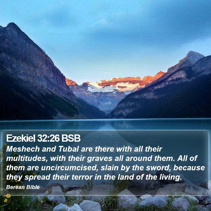 Ezekiel 32:26 BSB Bible Study