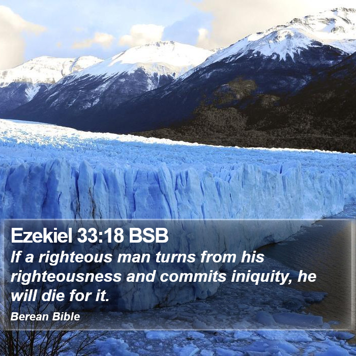 Ezekiel 33:18 BSB Bible Study