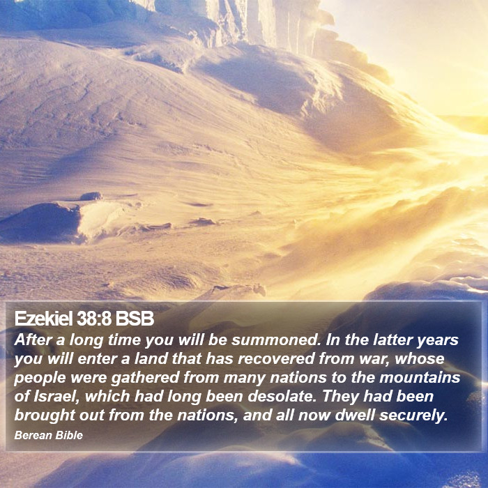 Ezekiel 38:8 BSB Bible Study