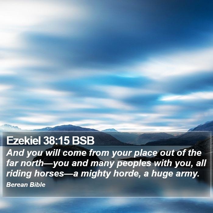 Ezekiel 38:15 BSB Bible Study