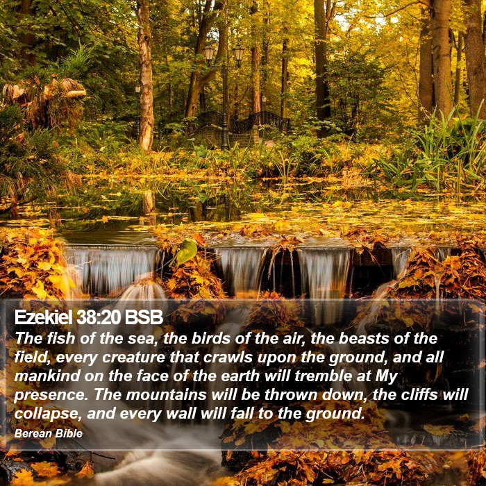 Ezekiel 38:20 BSB Bible Study