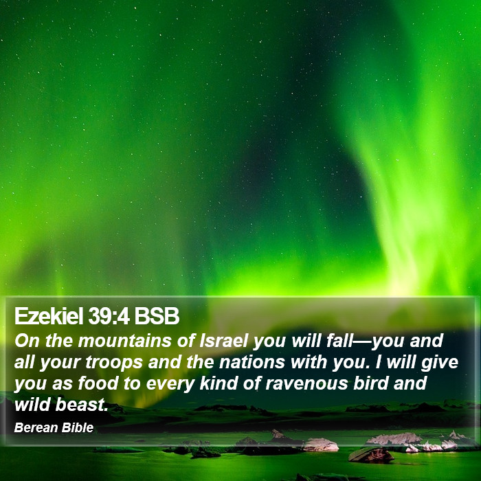 Ezekiel 39:4 BSB Bible Study