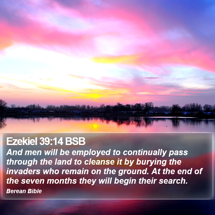 Ezekiel 39:14 BSB Bible Study