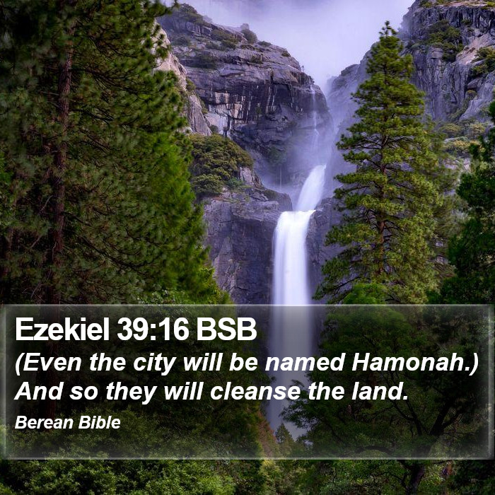 Ezekiel 39:16 BSB Bible Study