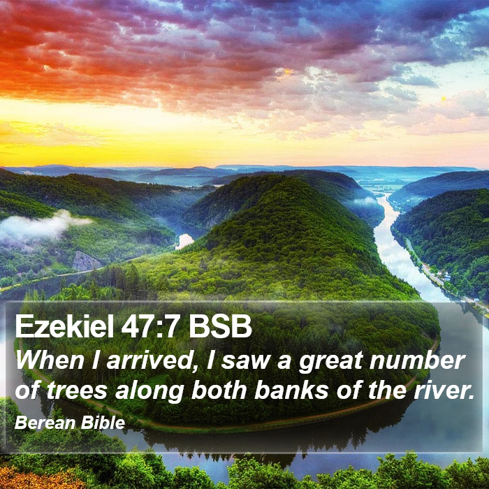 Ezekiel 47:7 BSB Bible Study