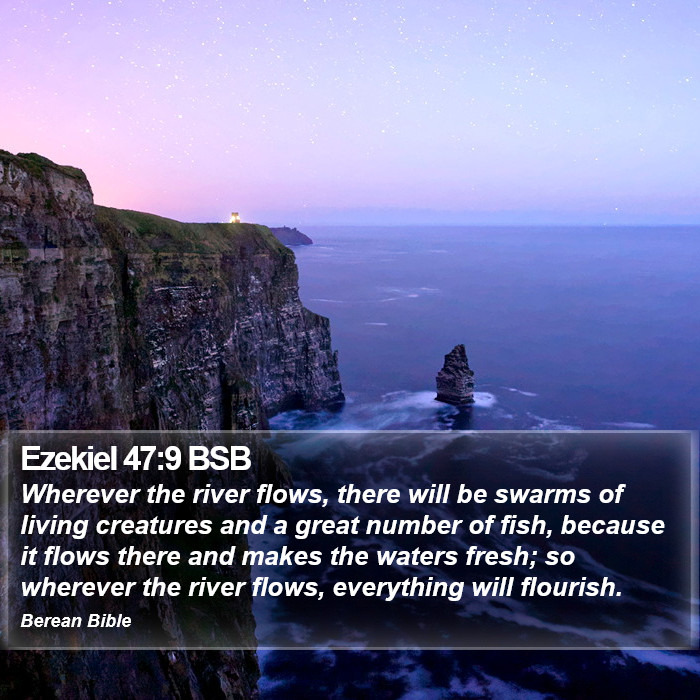 Ezekiel 47:9 BSB Bible Study