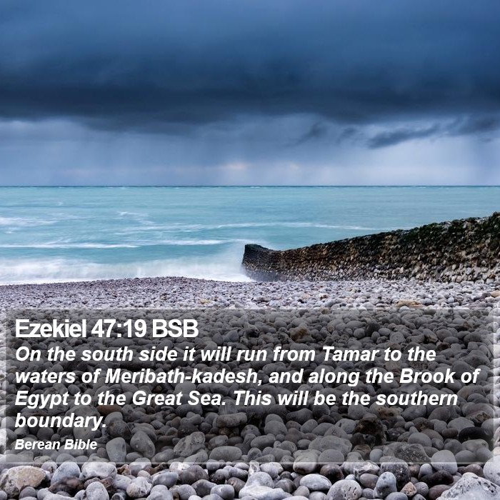 Ezekiel 47:19 BSB Bible Study