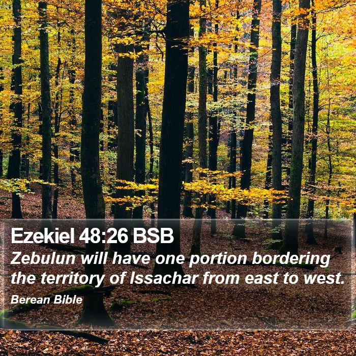 Ezekiel 48:26 BSB Bible Study