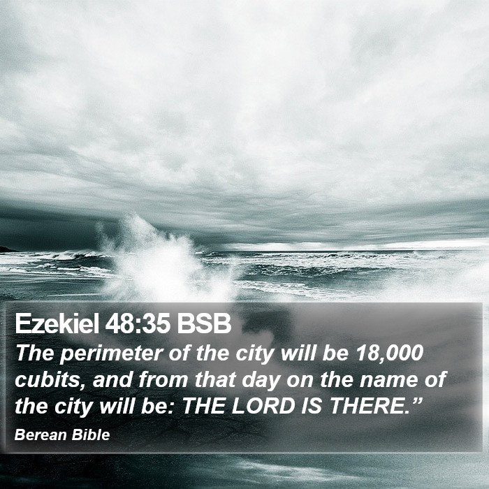 Ezekiel 48:35 BSB Bible Study