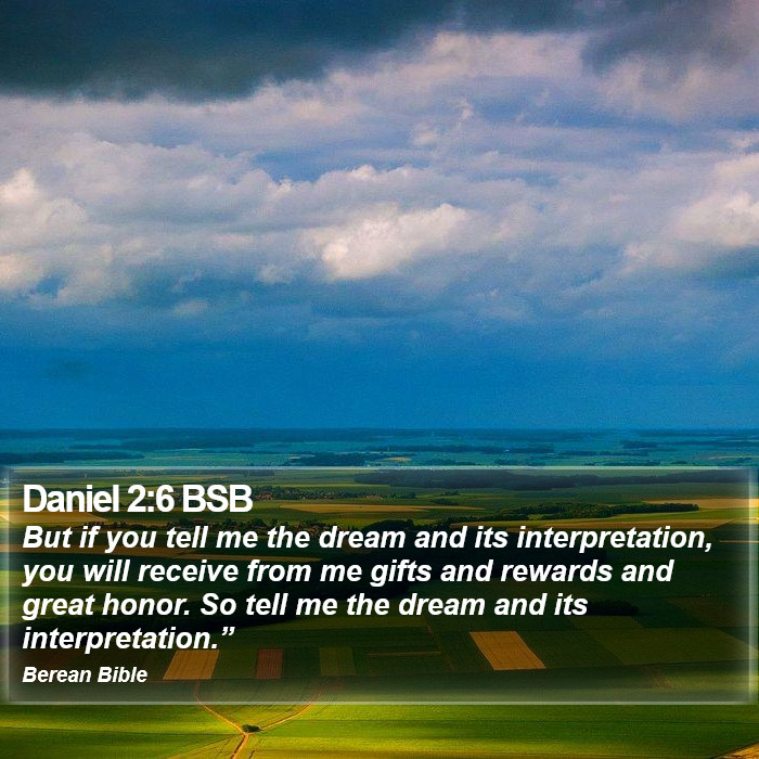 Daniel 2:6 BSB Bible Study