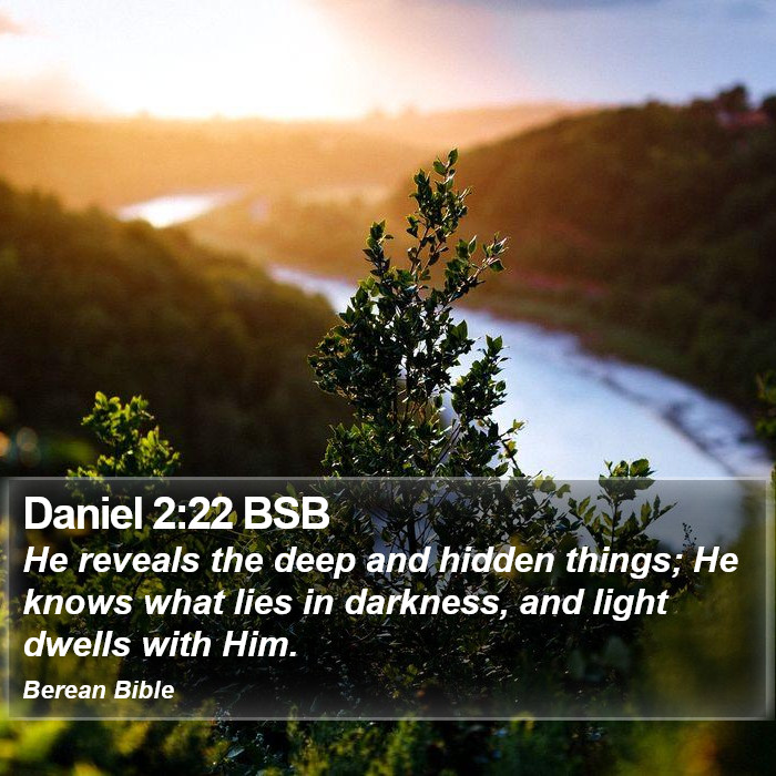 Daniel 2:22 BSB Bible Study