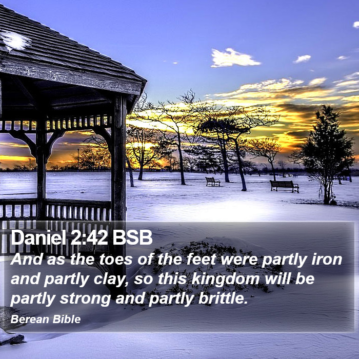 Daniel 2:42 BSB Bible Study