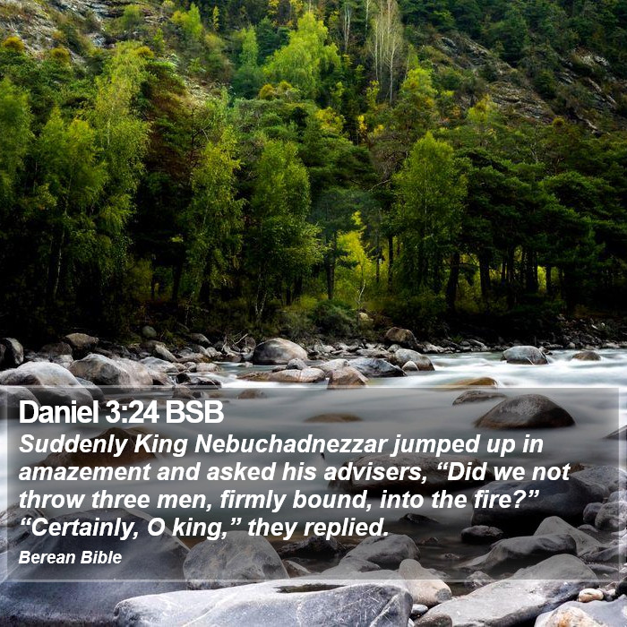 Daniel 3:24 BSB Bible Study