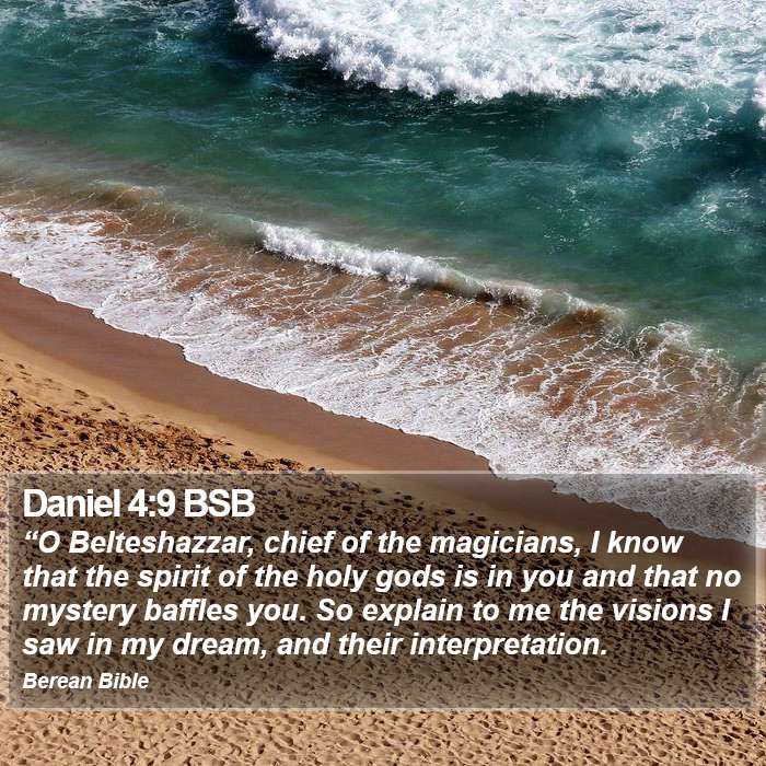 Daniel 4:9 BSB Bible Study