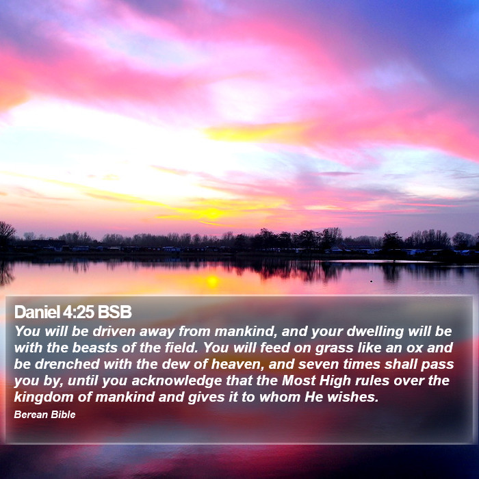 Daniel 4:25 BSB Bible Study