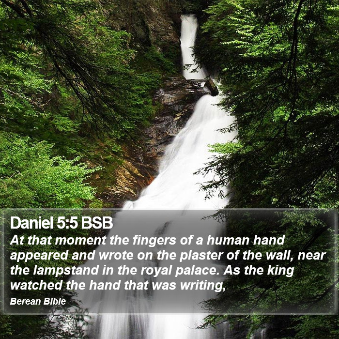 Daniel 5:5 BSB Bible Study