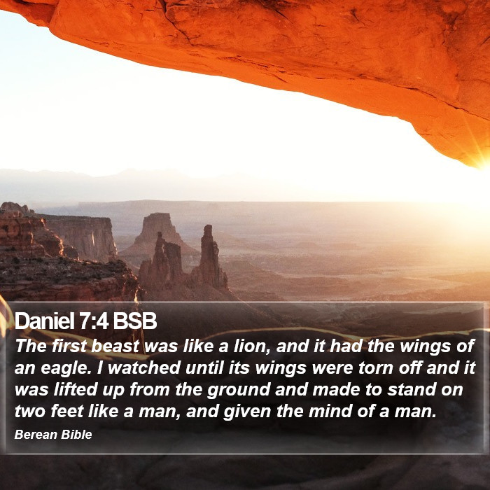 Daniel 7:4 BSB Bible Study