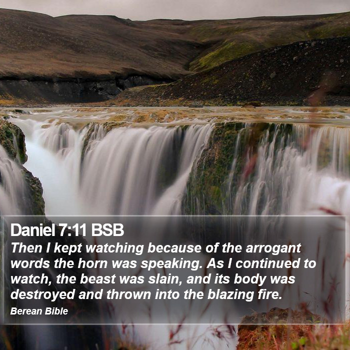 Daniel 7:11 BSB Bible Study