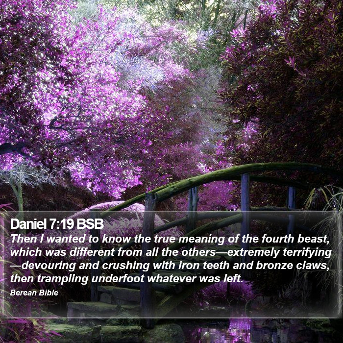 Daniel 7:19 BSB Bible Study