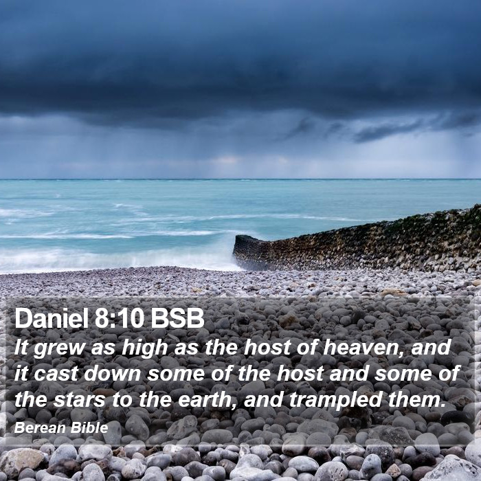 Daniel 8:10 BSB Bible Study