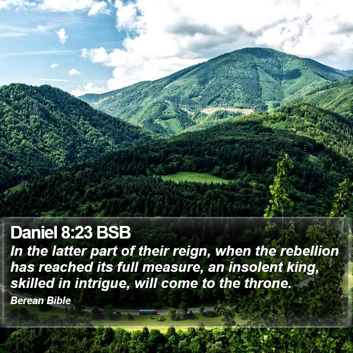 Daniel 8:23 BSB Bible Study